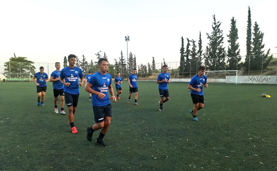 Χορηγία της ομάδας ποδοσφαίρου του Α.Ο. Χαϊδαρίου