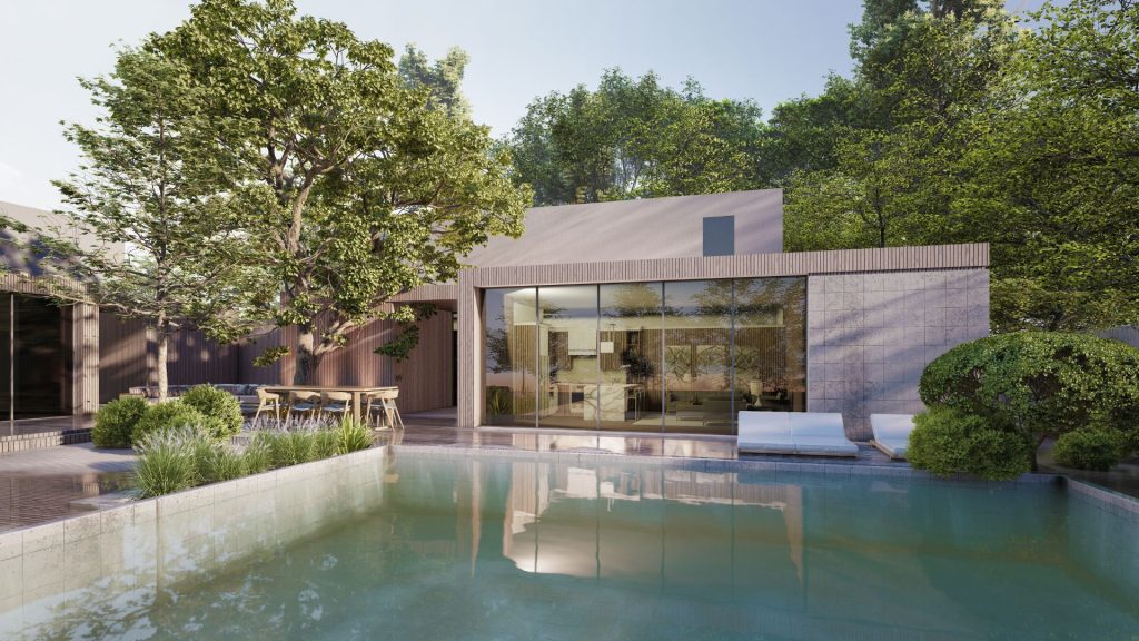 Πισίνα κήπου: Ιδέες για τη διακόσμησή της