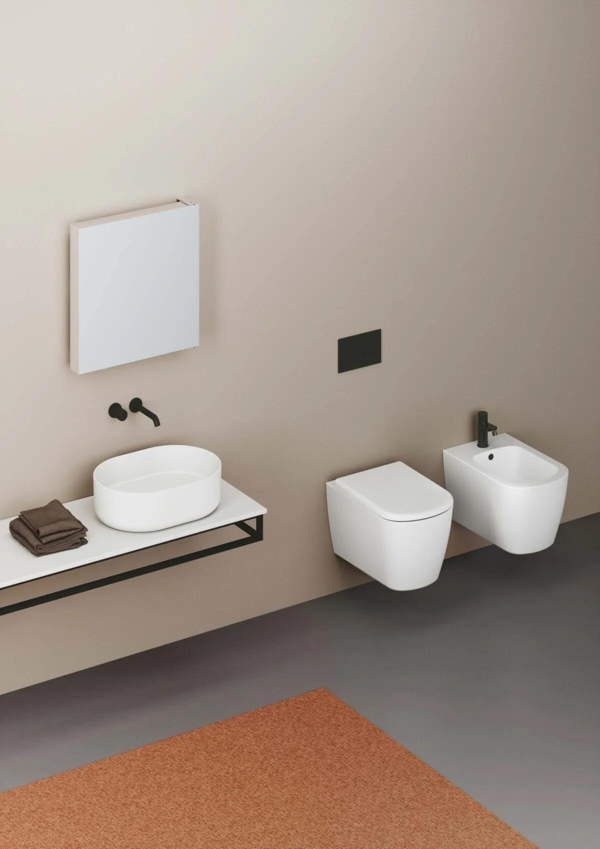 LAVABO AUREA 55X40CM APP. COTONE