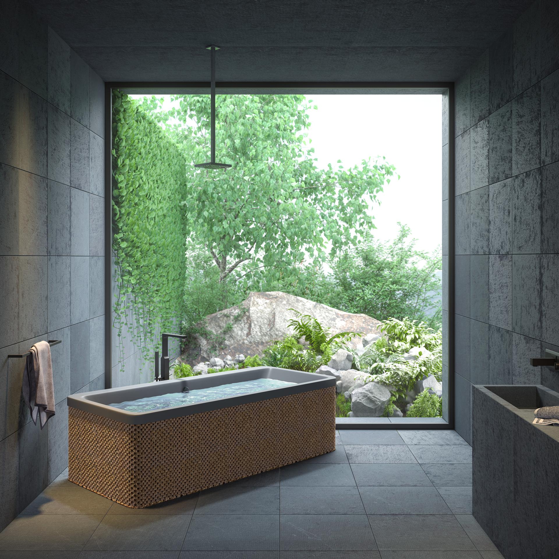 ΜΠΑΝΙΟ EVITA 190X90 ΕΥΘΥΓΡΑΜΜΟ ΛΕΥΚΟ GLOSS