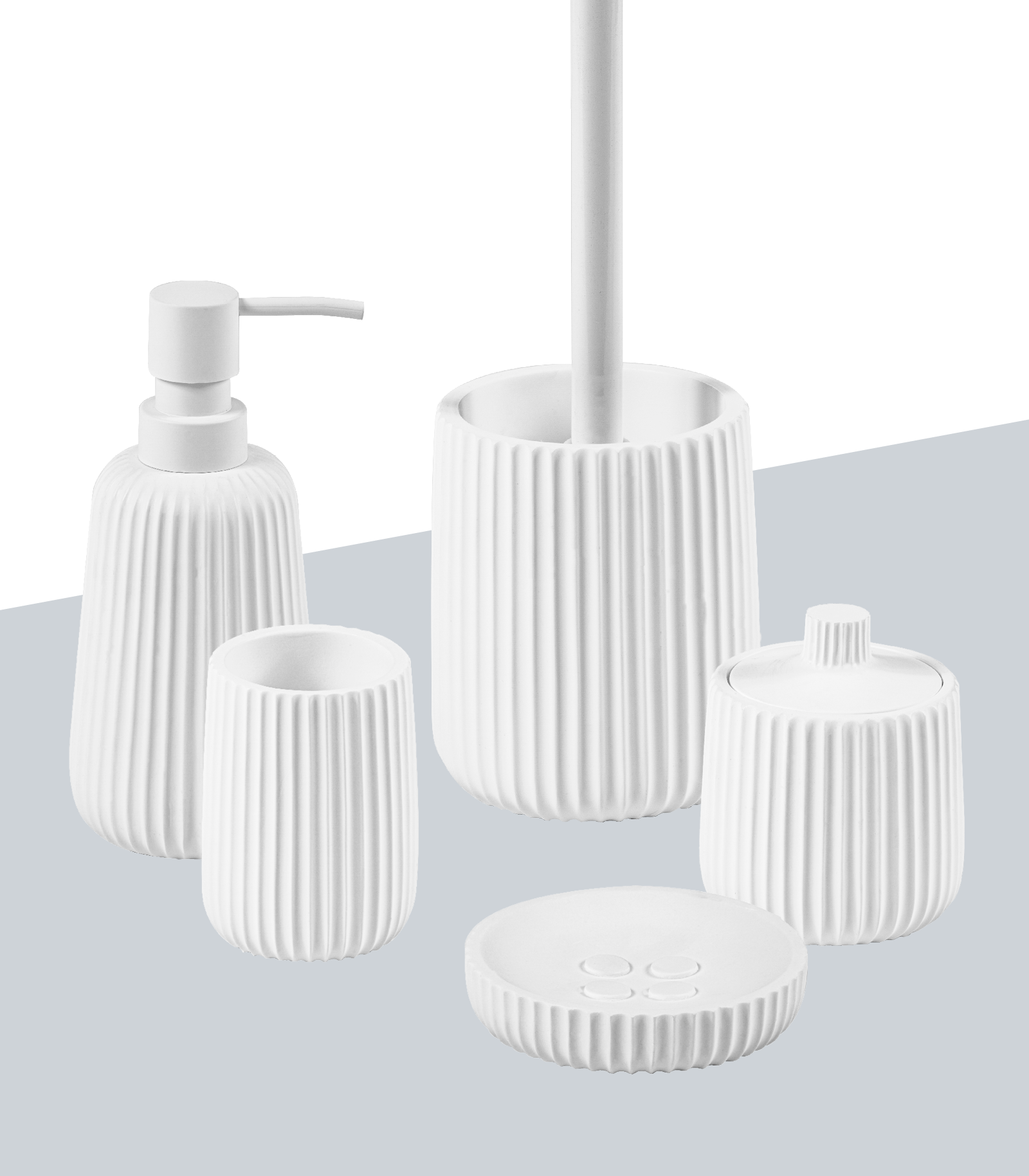 DISPENSER PLISSE WHITE CP