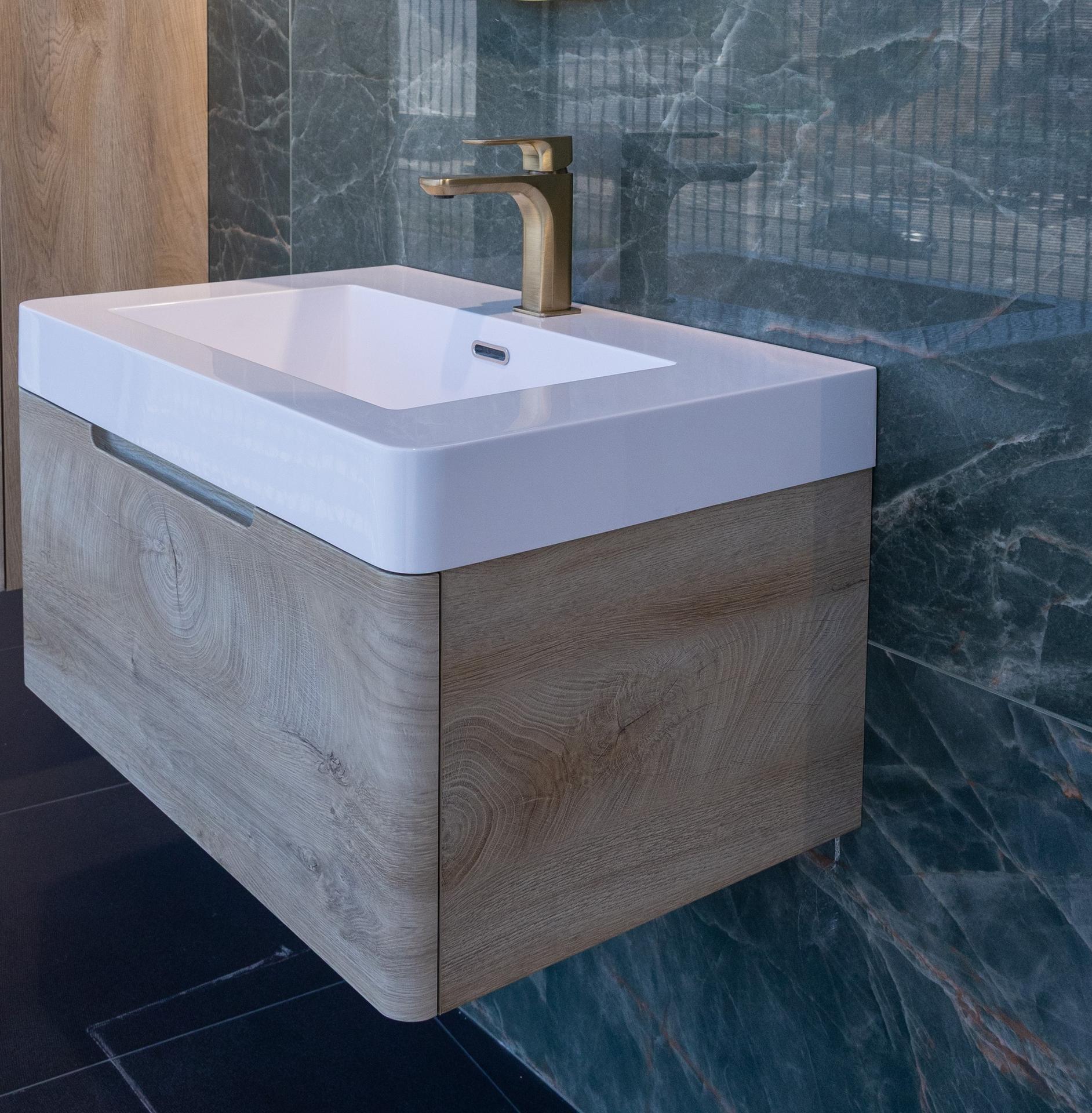 TIARA BASIN MIX W/WASTE OLD BRASS