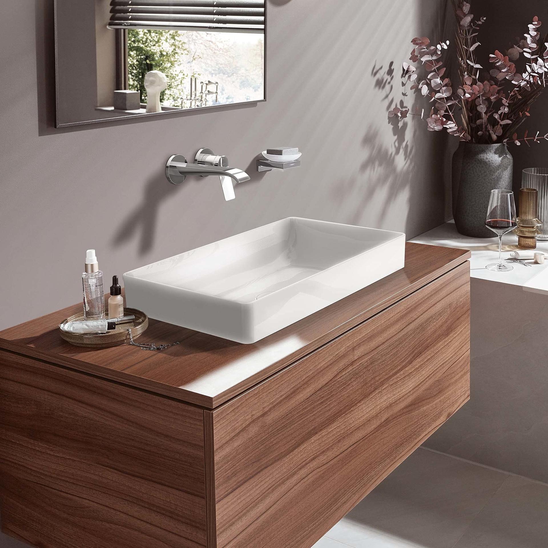 VIVENIS SINGLE LEVER BASIN MIXER CONCEALED INST. CHROME HG