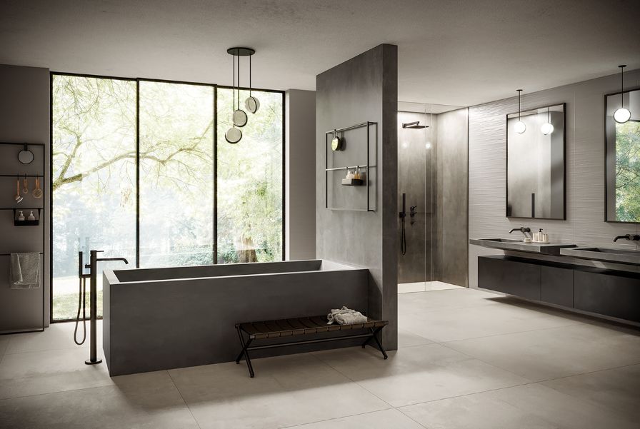 Πλακάκια μπάνιου γκρι: Ο απόλυτος οδηγός για μοντέρνες ανακαινίσεις